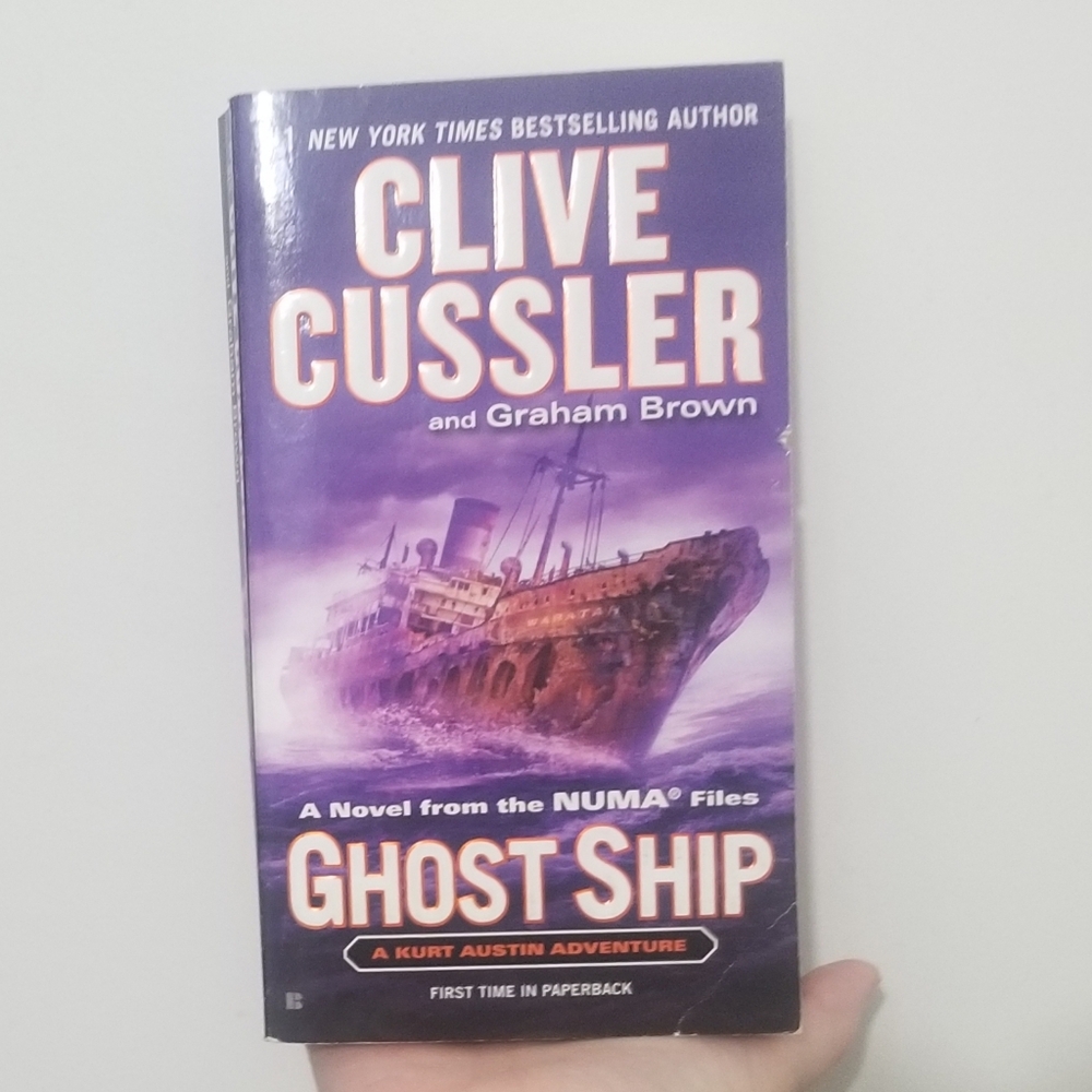 1st paperback edition Clive Cussler's Ghost Ship